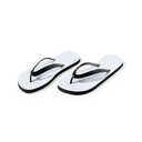 Chancla de Adulto Negra para Sublimación 