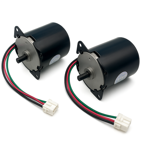 [002012] Par de Motores para Enrollador | Sin barra