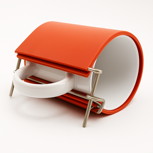 [001782] Abrazadera de silicona para horno 3D