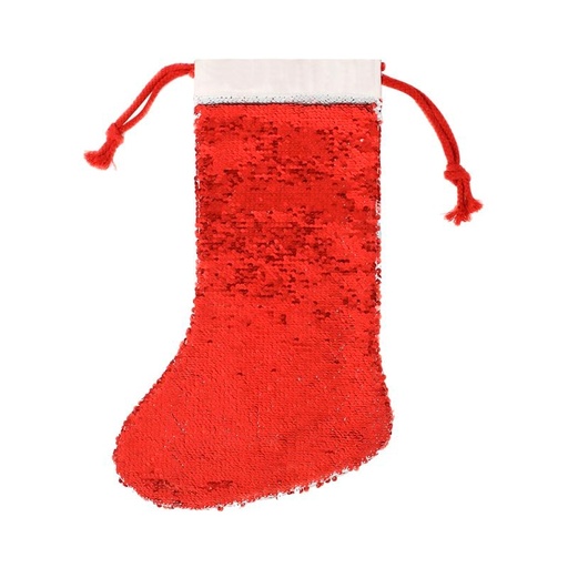 [006625] Bota navidad lentejuelas rojo sublimación