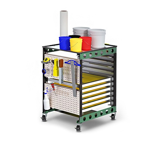 [013122] Carro de trabajo para serigrafía Vastex SR-23