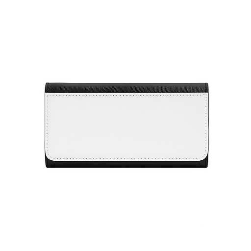 [004749] Cartera con monedero grande color negro