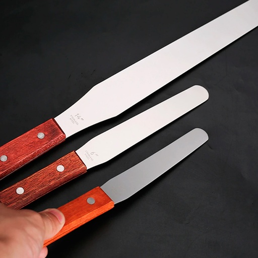 [003664] Espátula de Acero para Tinta