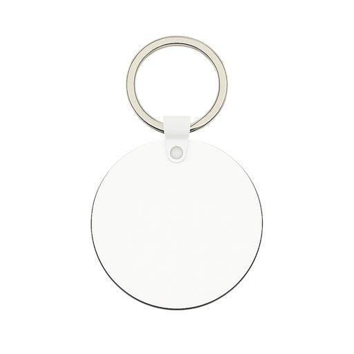 [007586] Llavero de madera redondo