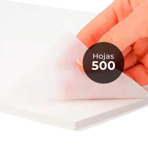 [000210] Papel Protector Siliconado Blanco 41 gr 40x60 cm 500 hojas