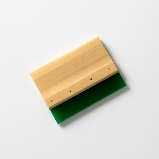 [000182] Racleta Madera 1 m con Goma Verde 