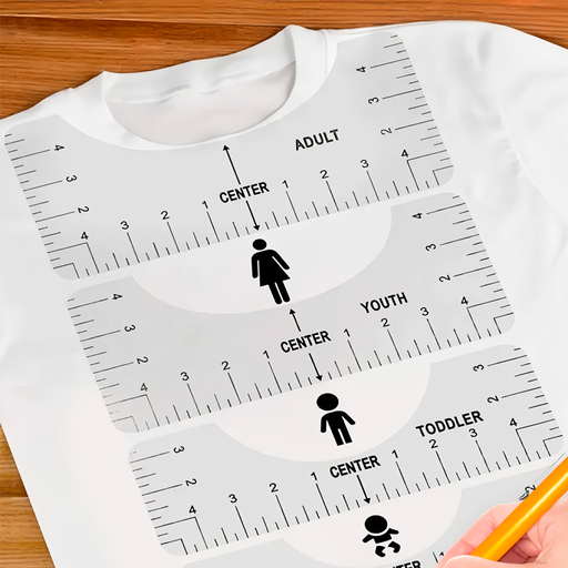 [015130] Regla para camisetas - pack 7