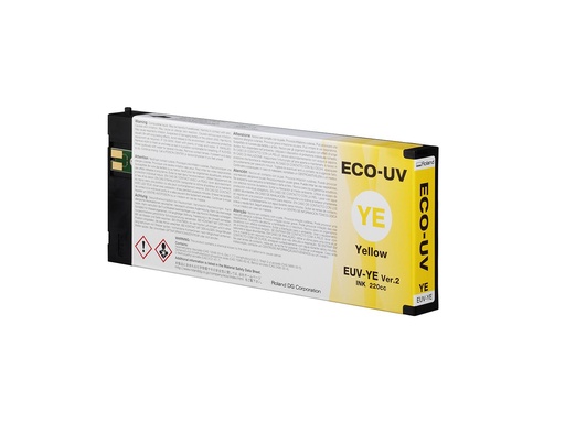 [000068] Roland ECO-UV 2 Amarillo de 220ml