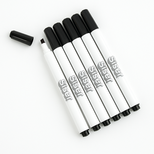 [012896] Rotuladores Negros Puntas Variadas | 6 uds.