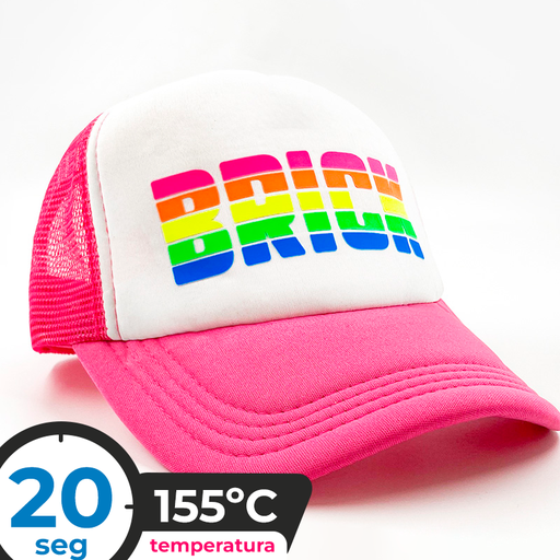 Vinilo Textil Siser Brick 600 Flúor 