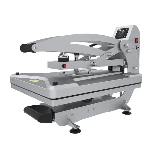 [015346] Plancha Semi-automática Ezedichi con Plato Deslizante 4D-F | 38 x 38 cm